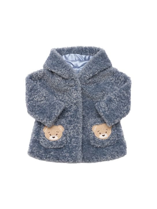 Monnalisa: Cappotto in teddy di poliestere