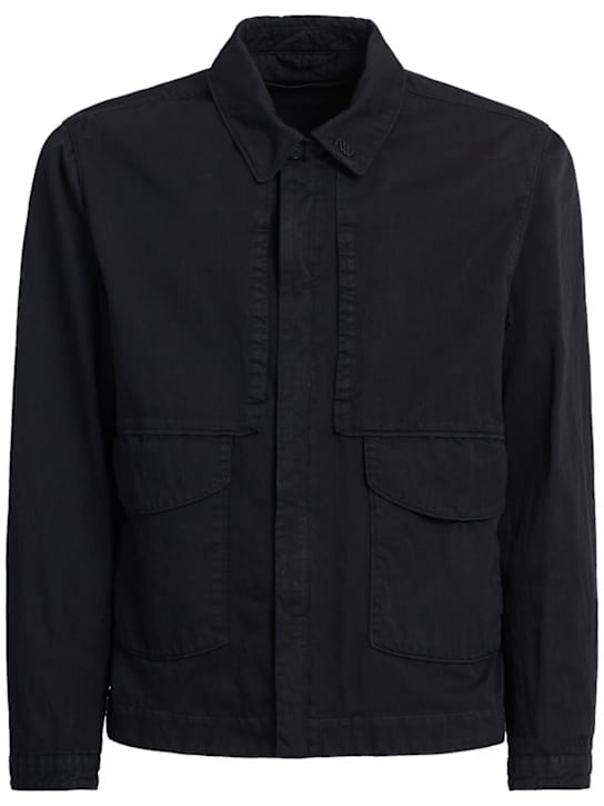 MASSIMO OSTI STUDIO: 带中央闭合的工装外套