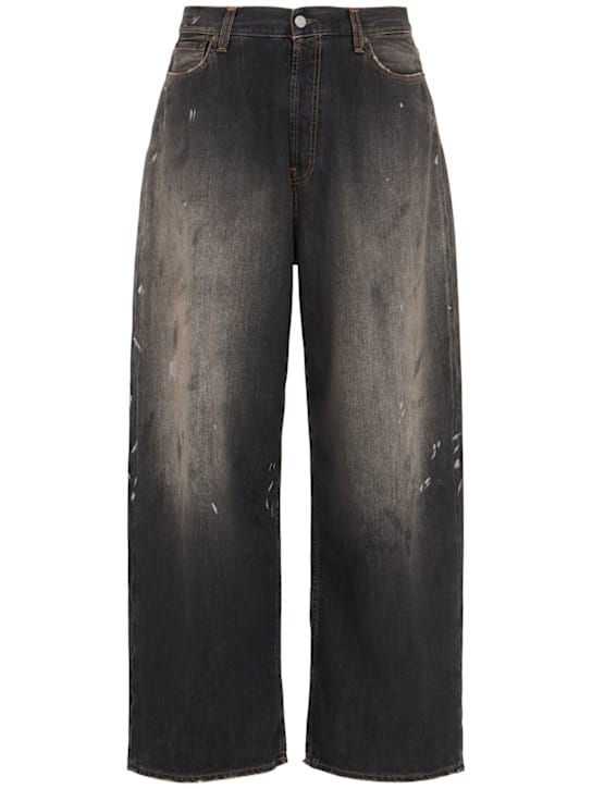 Acne Studios: 高腰宽松牛仔裤