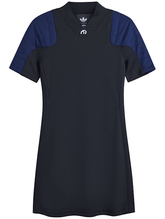 adidas Originals: Mini dress with padded shoulders