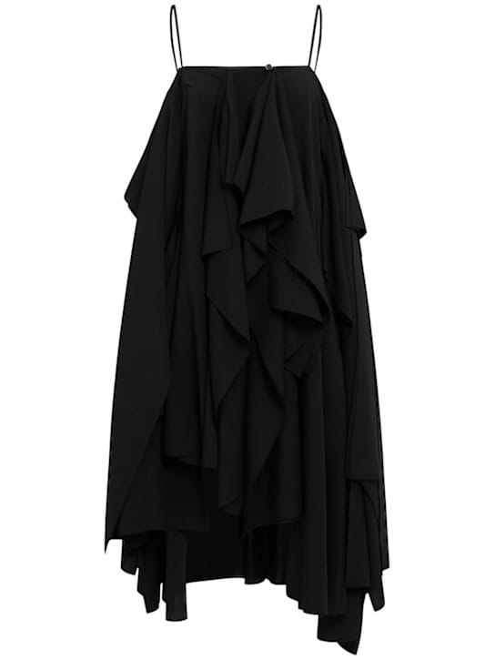 EENK: Vestito midi a strati drappeggiati