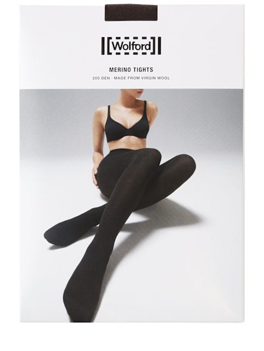Wolford: 羊毛混纺紧身裤