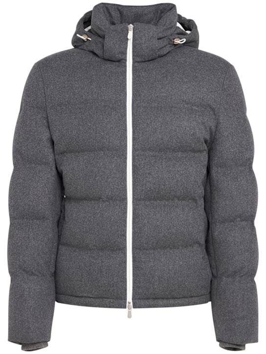 Brunello Cucinelli: 带帽短款羽绒服