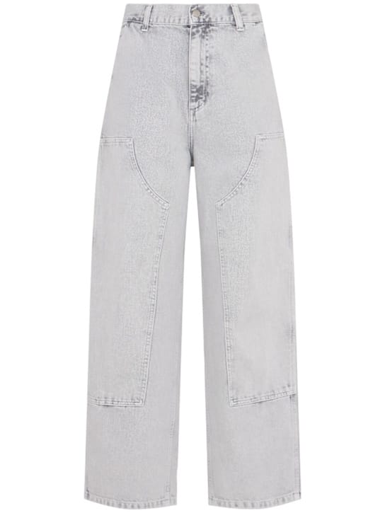 Carhartt WIP: 高腰宽腿牛仔裤