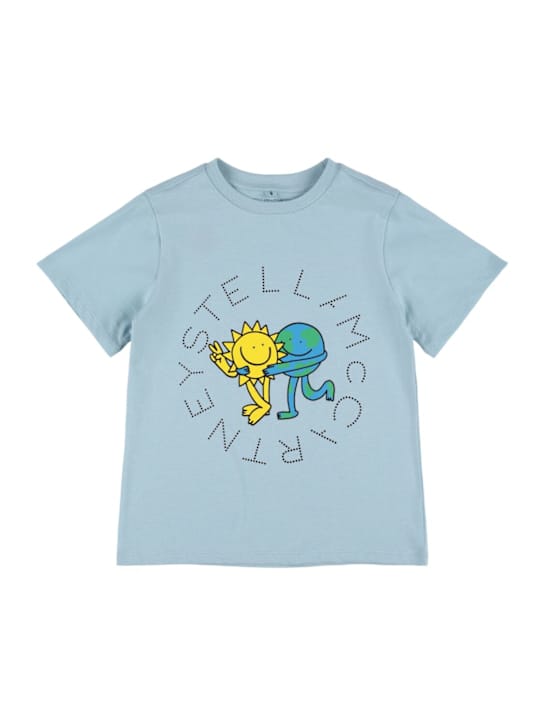 Stella McCartney Kids: 印花棉质平纹T恤