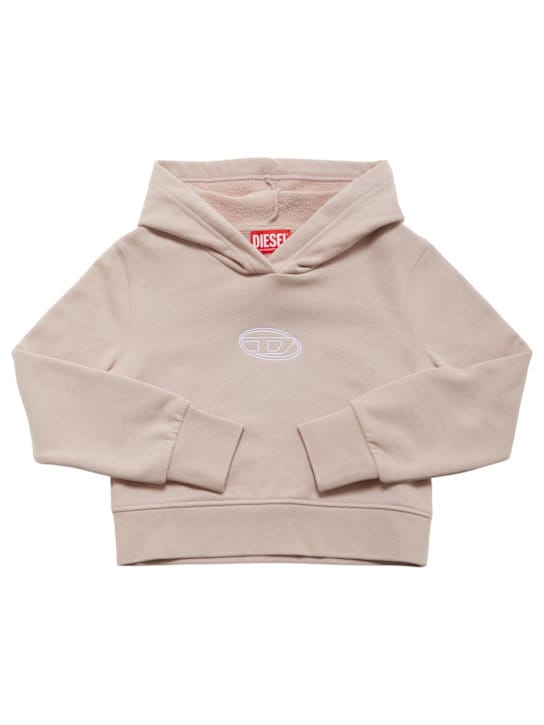 Diesel Kids: 带帽棉质卫衣