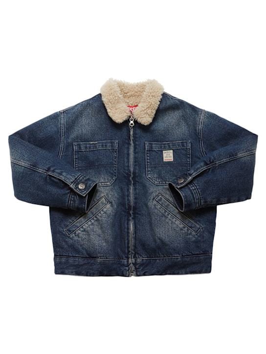 Diesel Kids: 棉质牛仔夹克