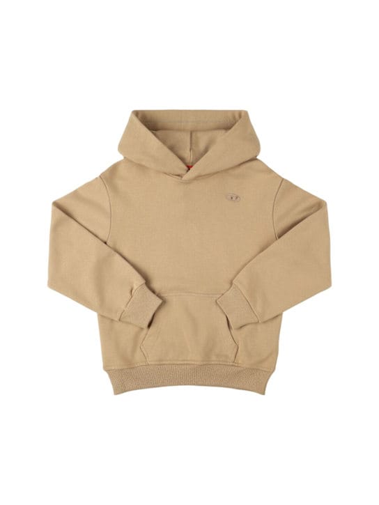 Diesel Kids: 带有logo的连帽棉卫衣