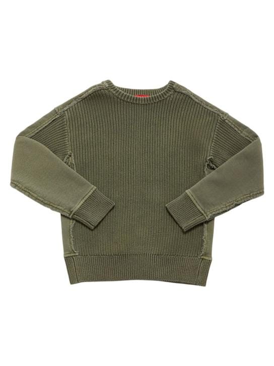 Diesel Kids: 棉质针织毛衣