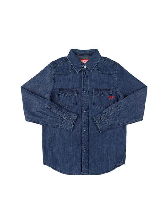 Diesel Kids: 经典领衬衫