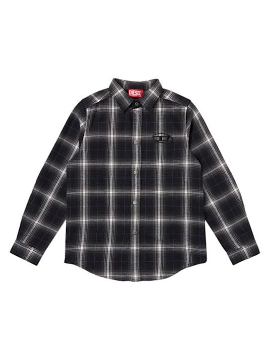 Diesel Kids: 经典翻领衬衫