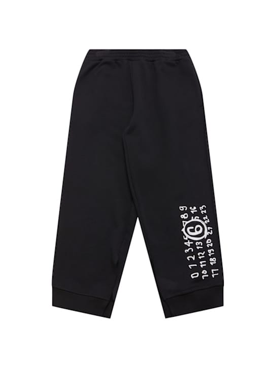 MM6 Maison Margiela: 印花棉质运动裤