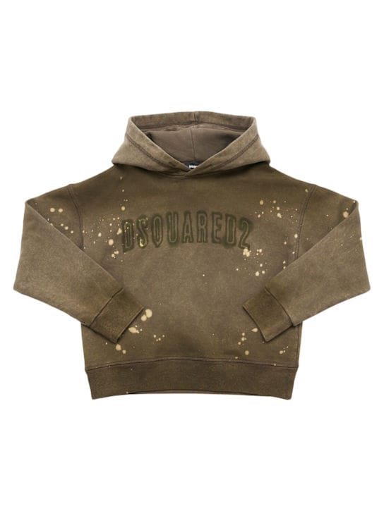 Dsquared2: 连帽棉质卫衣