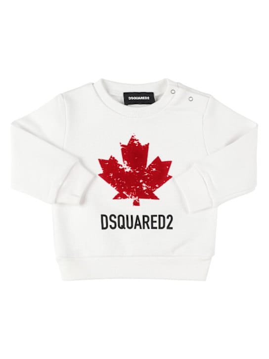 Dsquared2: 棉质圆领卫衣