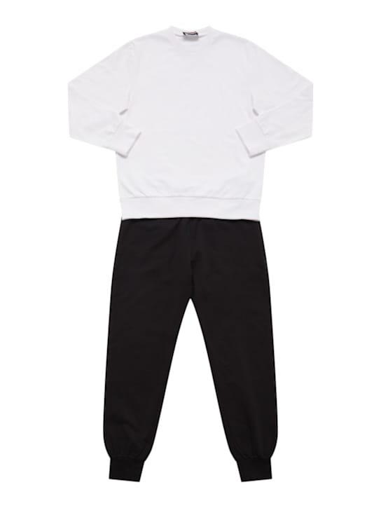 Dsquared2: 棉质卫衣和运动裤