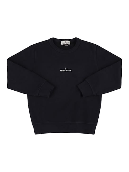 Stone Island Junior: 有机棉卫衣