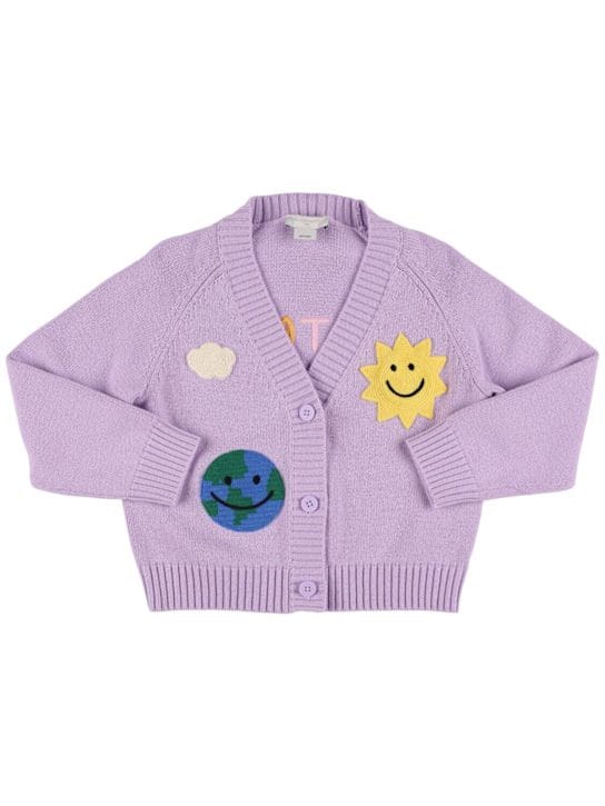 Stella McCartney Kids: 棉羊毛针织开衫