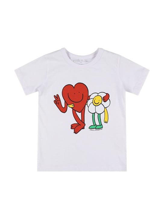 Stella McCartney Kids: 印花棉质针织T恤