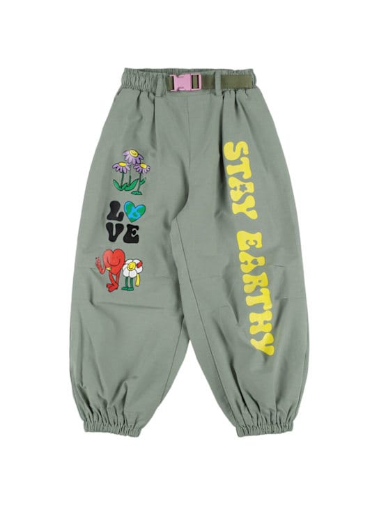 Stella McCartney Kids: 棉混合裤