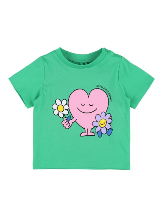Stella McCartney Kids: 印花棉质平纹T恤