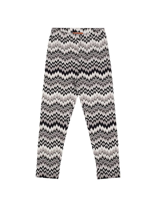 Missoni: 印花棉混纺马海毛打底裤