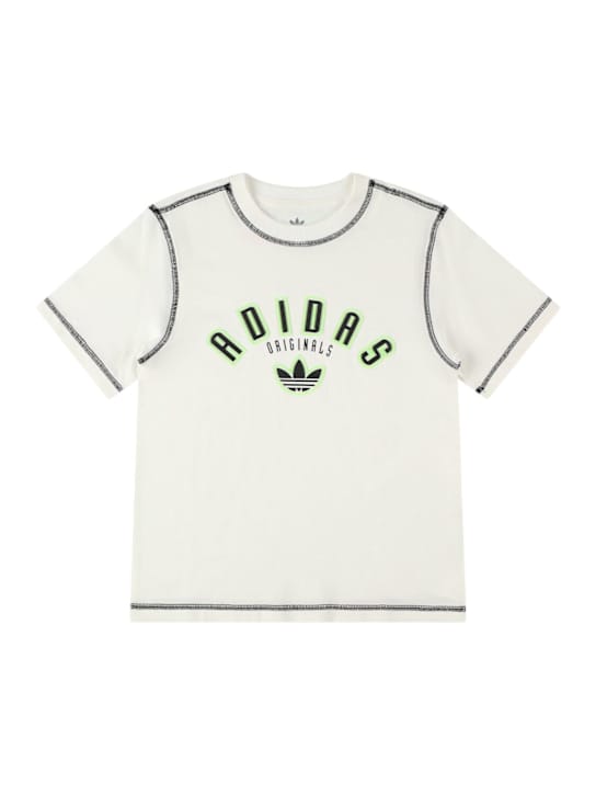 adidas Originals: 棉混纺logo T恤