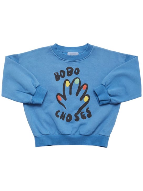 Bobo Choses: 印刷有机棉卫衣