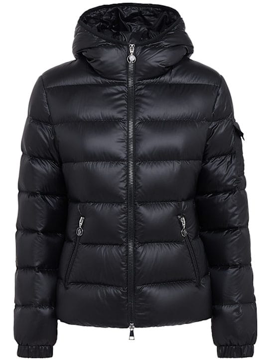 Moncler: 短款连帽羽绒外套