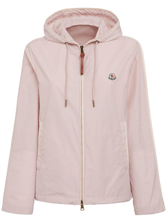 Moncler: 带中央闭合的连帽夹克