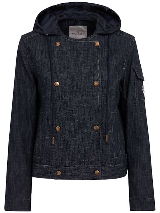 Moncler: 双排扣休闲夹克