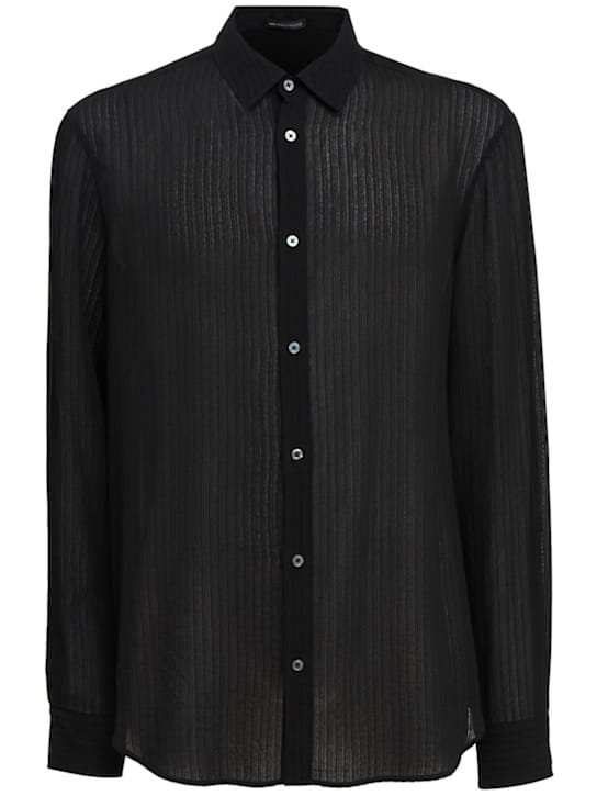 Ann Demeulemeester: 安德烈条纹经典衬衫