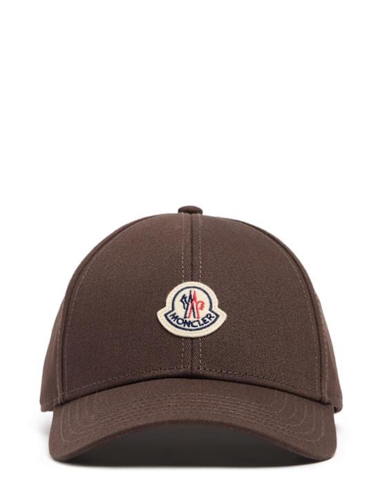 Moncler: 刺绣标志的棒球帽
