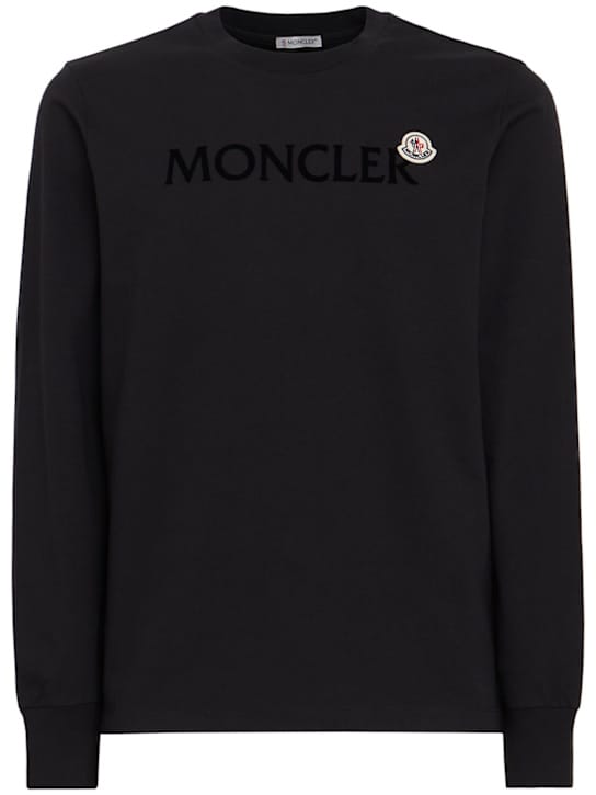 Moncler: 长袖圆领T恤