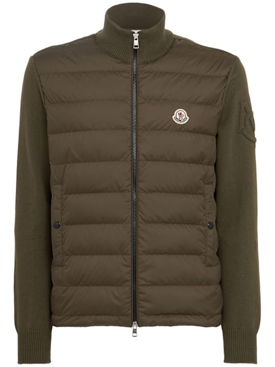 Moncler: 无袖绗缝背心