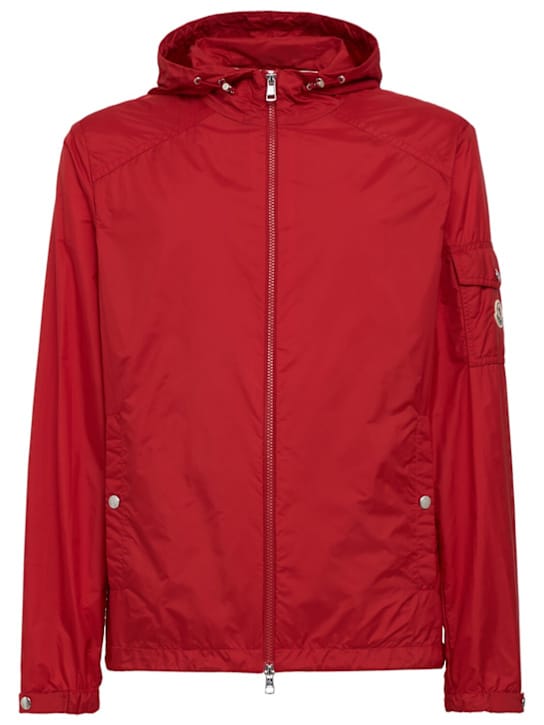 Moncler: 短款帽子夹克