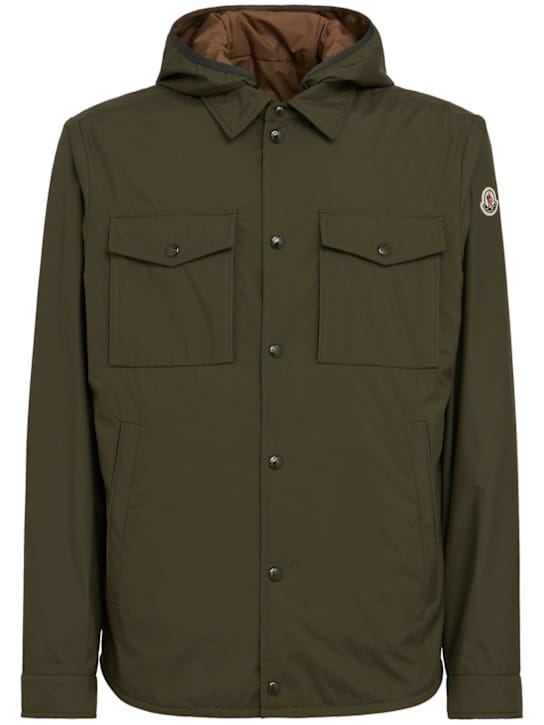 Moncler: 带帽工作夹克