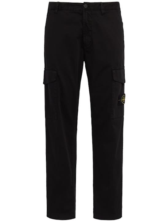 Stone Island: 直筒裤，带侧口袋