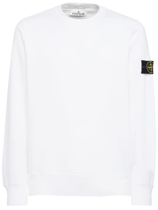 Stone Island: 圆领卫衣，带有附加细节