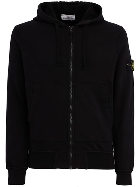 Stone Island: 带拉链的连帽衫