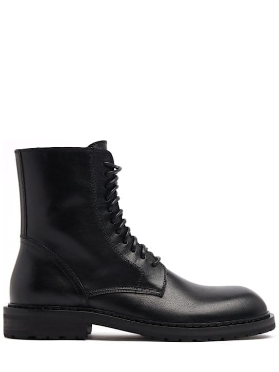 Ann Demeulemeester: 系带骑士风格 ankle boots