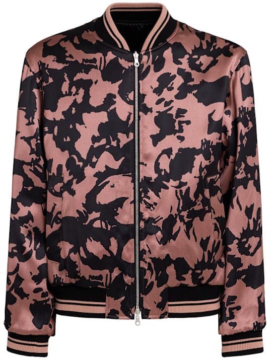 Dries Van Noten: 带肋领的飞行员夹克