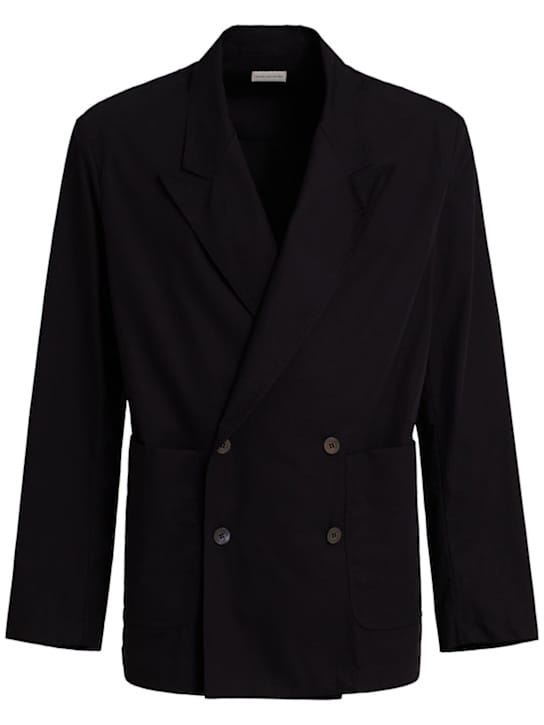 Dries Van Noten: 短款双排扣夹克