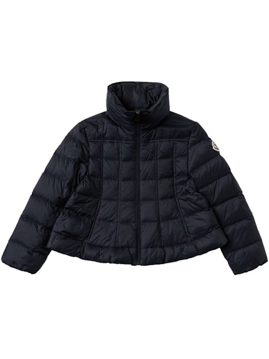 Moncler: Ayfer 方格缝制尼龙羽绒服