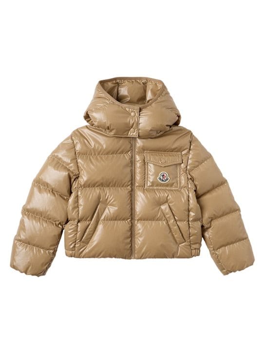 Moncler: 安德罗尼龙羽绒服