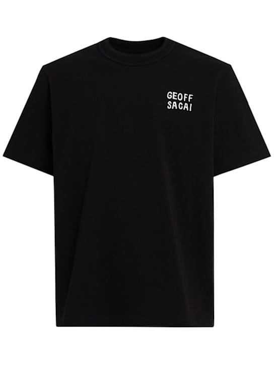 Sacai: 带有标志的宽松T恤
