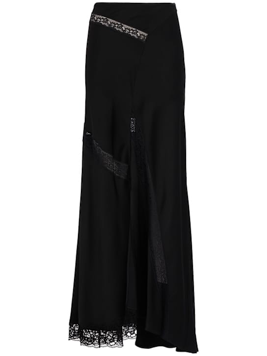 MSGM: 带蕾丝细节的长裙