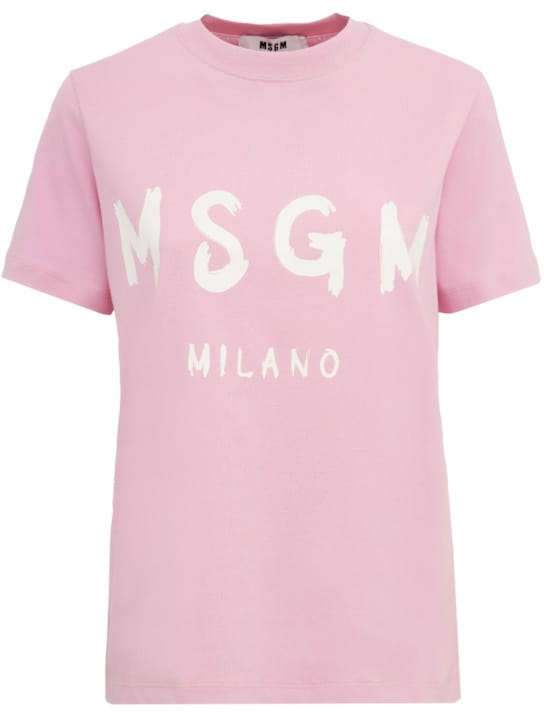 MSGM: Logo 棉质 T恤
