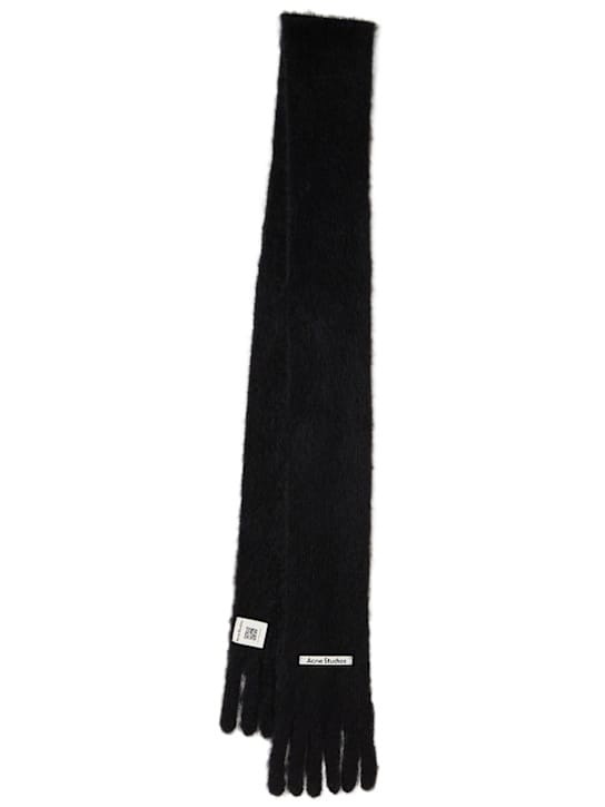 Acne Studios: 矩形围巾，带细节