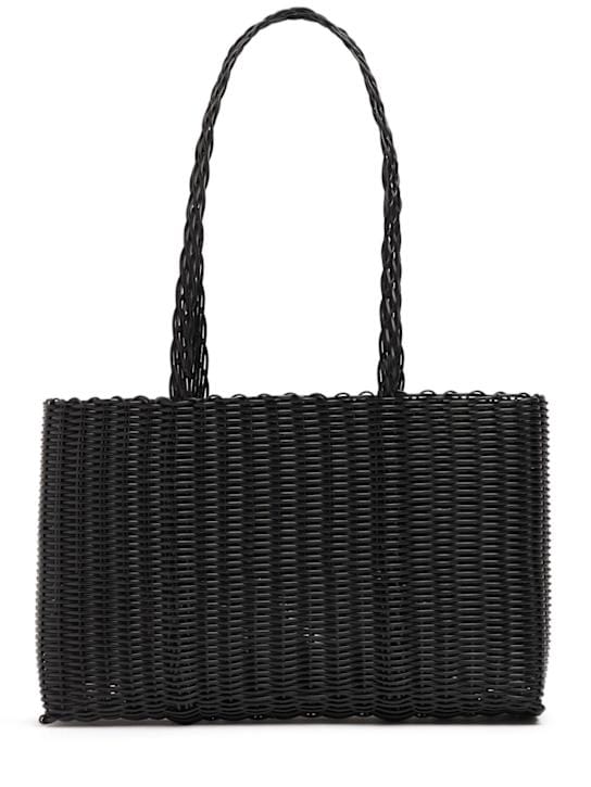 RAYAS COLLECTIVE: Shoulder bag with braided handle