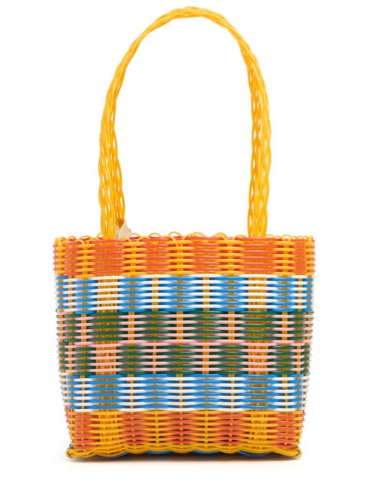 RAYAS COLLECTIVE: Rectangular handbag with handle